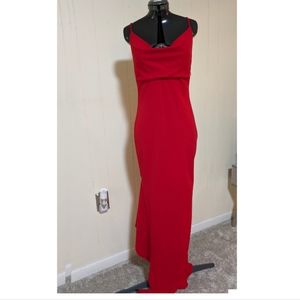 NWT size 2 Badgley Mischka red formal dress